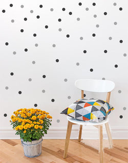 Polka dots Wall Decal DIY  2Color 140 Polka Dot  Small Polka Dots Decal