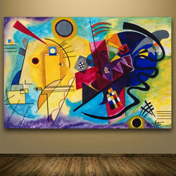 Wassily Kandinsky Oil Painting Classic Art Wall Poster