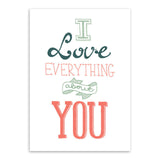 Black White Modern Inspirational Love Quotes