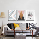 Nordic Minimalist Canvas Painting Abstract Wall Art Posters