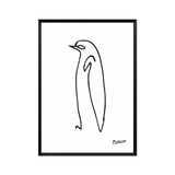 Minimalist Pablo Picasso Abstract Canvas Painting Animals Wall Art Oil Poster