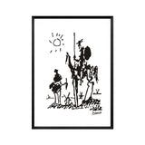 Minimalist Pablo Picasso Abstract Canvas Painting Animals Wall Art Oil Poster