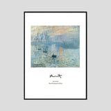 Nordic Canvas Painting Seaside Landscape Oil Poster