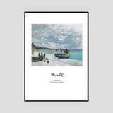 Nordic Canvas Painting Seaside Landscape Oil Poster