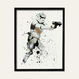 Star Wars Canvas Wall Art Movie Poster Canvas Painting