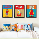 Movie Poster Wall Pictures Cartoon Canvas Wall Art  Oil Painting