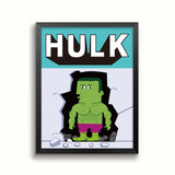 Movie Poster Wall Pictures Cartoon Canvas Wall Art  Oil Painting