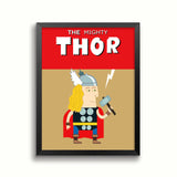 Movie Poster Wall Pictures Cartoon Canvas Wall Art  Oil Painting