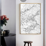 Abstract Marble Nordic Poster Canvas DIY Oil Painting
