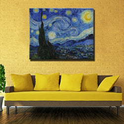 printed Masters Starry Night Vincent Van Gogh prints