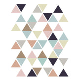 Deer Bible Verse Triangles Print Art Nordic Canvas Posters, Modern Christian Art