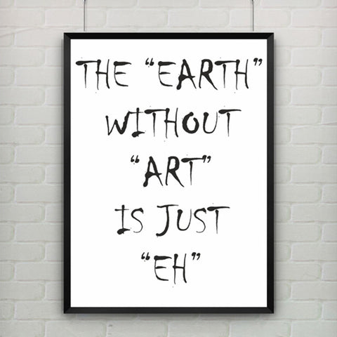 Canvas Art Epigram by Banksy Print Quote Art Quotes Kanvas