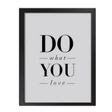 SURELIFE New Love Inspiring Quote Canvas Painting Poster Nursery