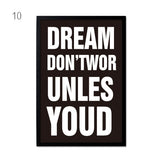 Inspiring Quotes Canvas Wall Art, Canvas Paintings Pop Posters