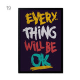 Inspiring Quotes Canvas Wall Art, Canvas Paintings Pop Posters