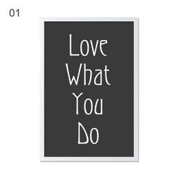 Canvas Art Print Poster TODAY IS THE DAY Inspired Quotes