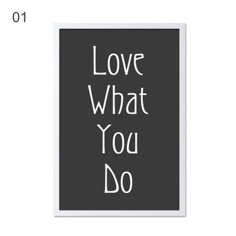 Canvas Art Print Poster TODAY IS THE DAY Inspired Quotes