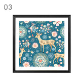 Nordic Flower Canvas Painting Cuadros Decoration