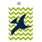 Dinosaur Cartoon Canvas Painting Nursery Wall Art Big