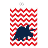 Dinosaur Cartoon Canvas Painting Nursery Wall Art Big