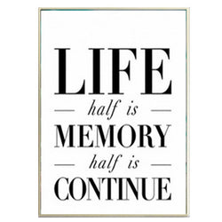 Nordic Ocean Inspiring Quotes Canvas Paintings Posters