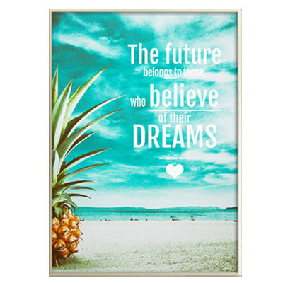 Nordic Ocean Inspiring Quotes Canvas Paintings Posters
