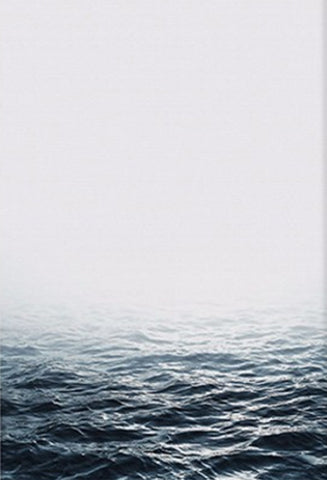 Nordic Sea Landscape Canvas Paintings Poster Minimalist Wall Art Pop