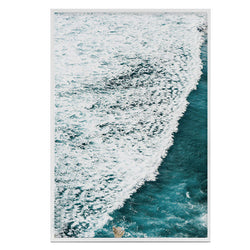 Nordic Sea Landscape Canvas Paintings Poster Minimalist Wall Art Pop
