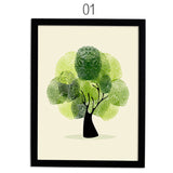 Modern Nordic Minimalist Canvas Painting Deer