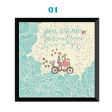 Cartoon Romantic Modern Love Quotes