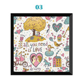 Cartoon Romantic Modern Love Quotes