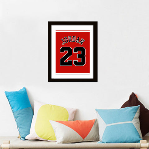 New Jordan 23 Canvas Painting Sports Posters